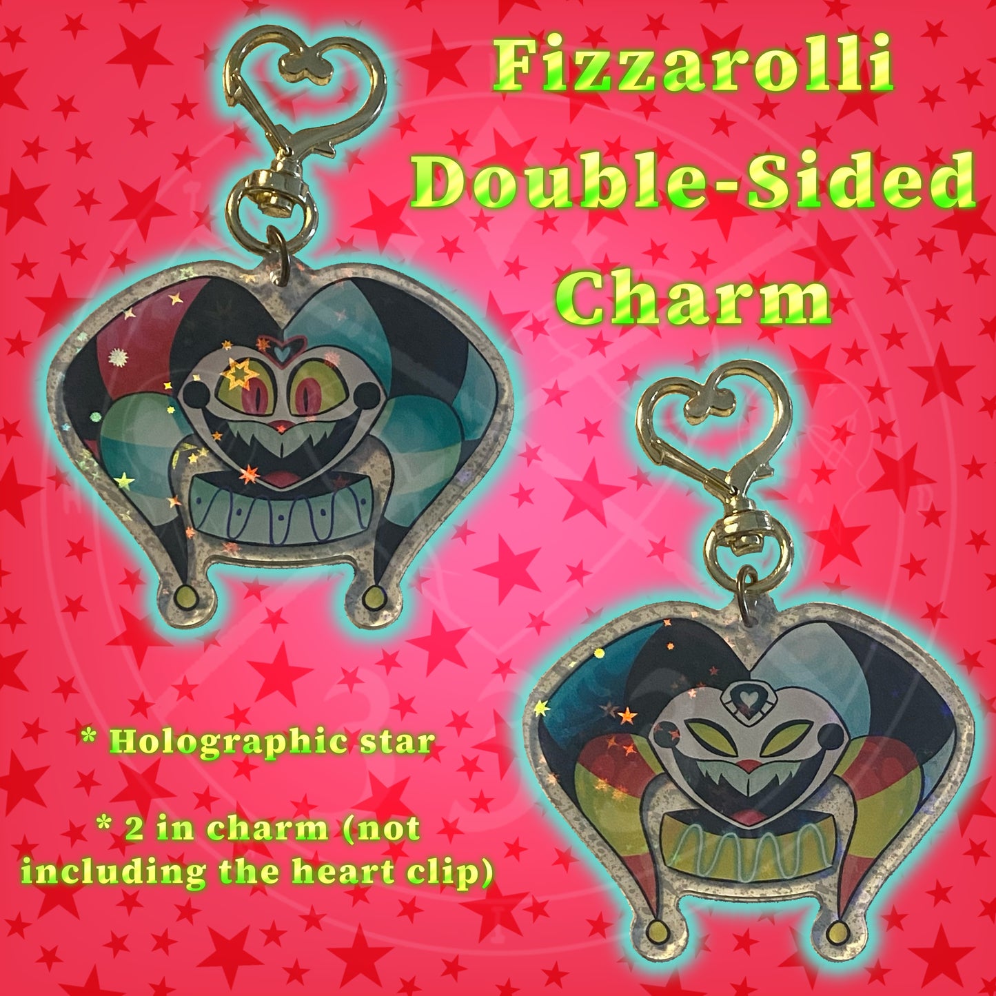 Fizzarolli double-sided charm